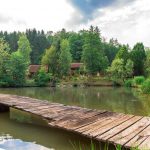 Ferienanalge TeichwiesnFerienanlage Teichwiesn – Teich mit Steg